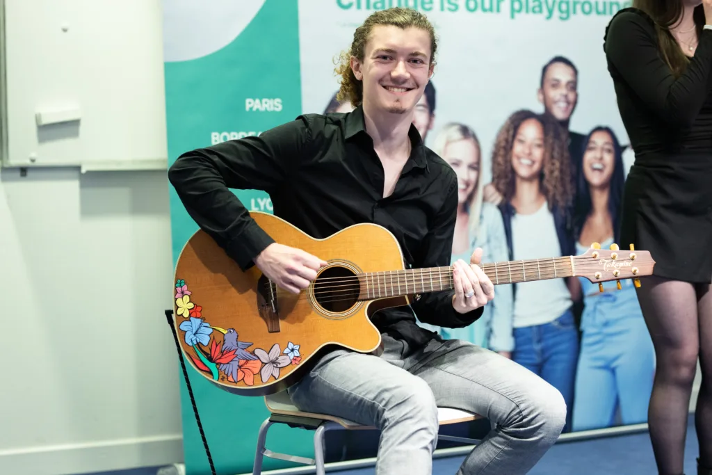 Thibaut Soumann, étudiant de première année.