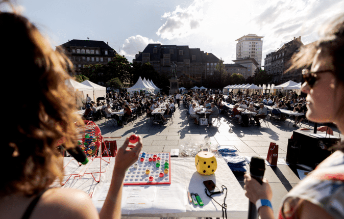 Bingo géant pour l’école de com’ ISEG !